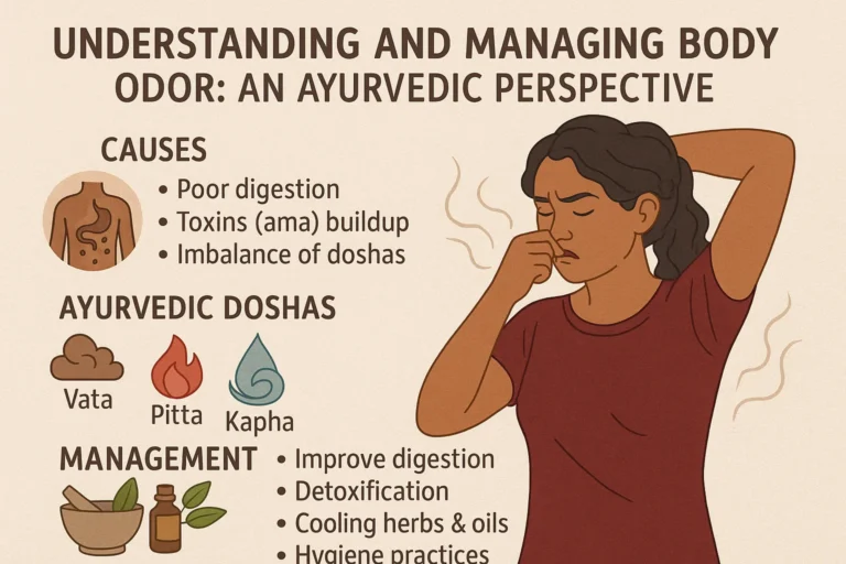 Read more about the article Understanding and Managing Body Odor: An Ayurvedic Perspective