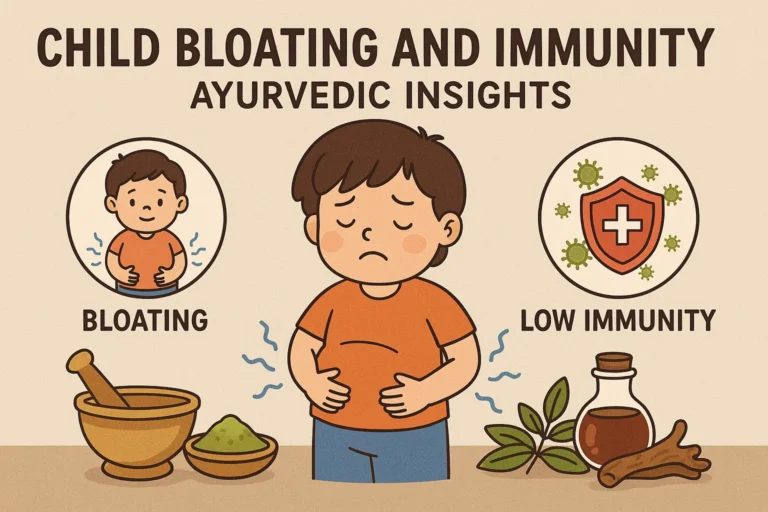 Read more about the article Child Bloating and Immunity: Ayurvedic Insights